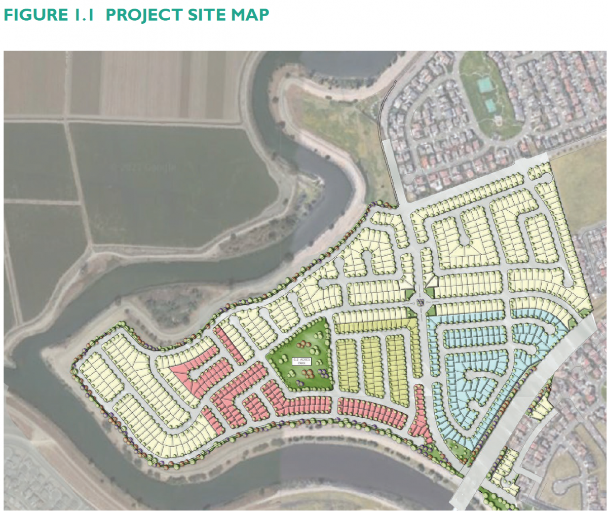 Mossdale Landing West Site Map