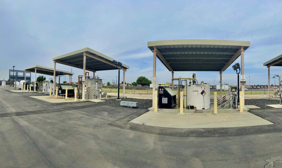 Water Treatment Facility Tanks