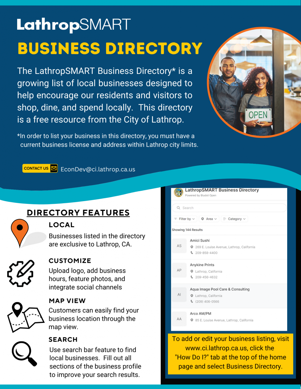 Local Business Directory Listings Press Release